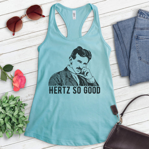 Hertz So Good Nikola Tesla Tank Top
