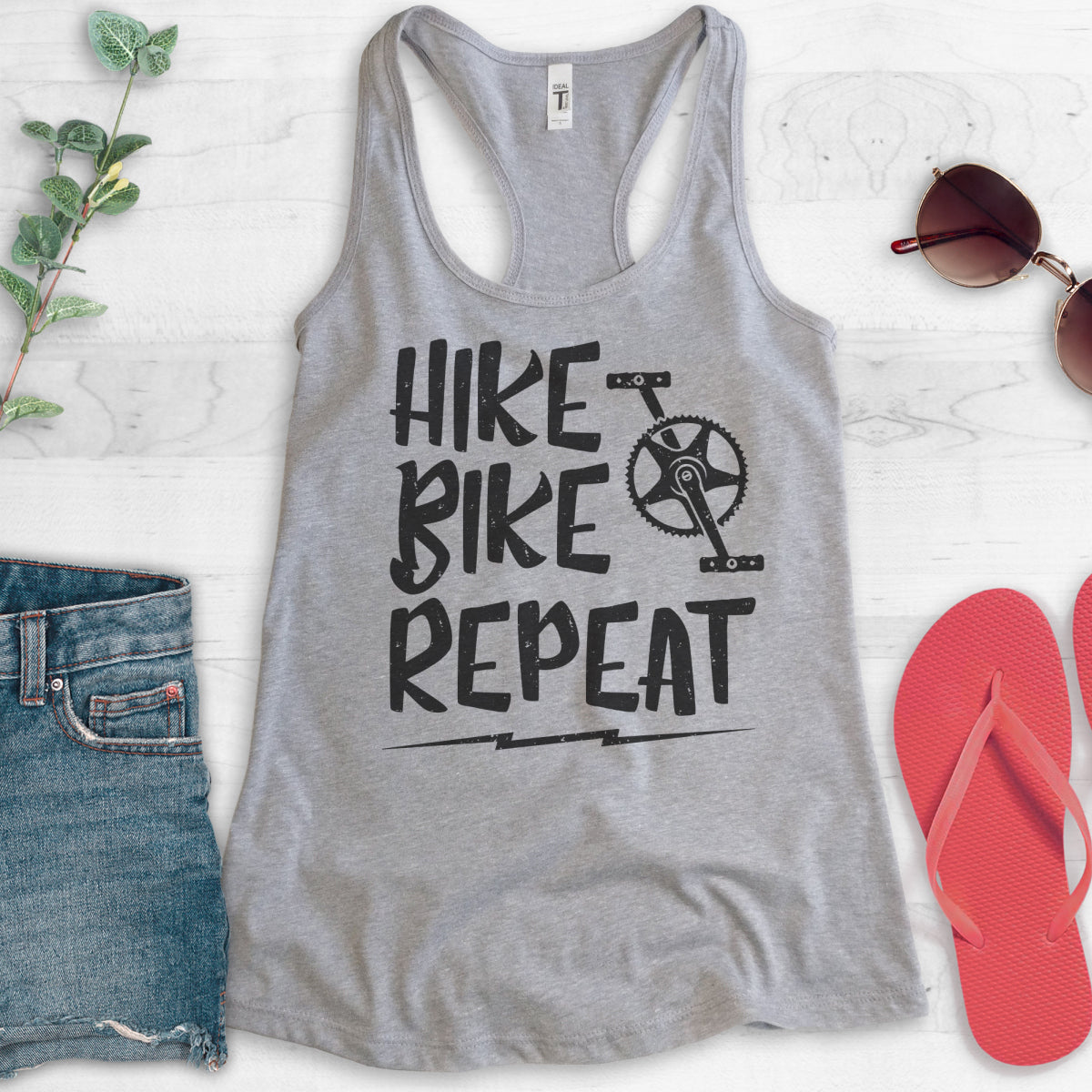 Hike Bike Repeat Tank Top