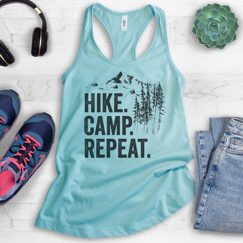 Hike Camp Repeat Tank Top