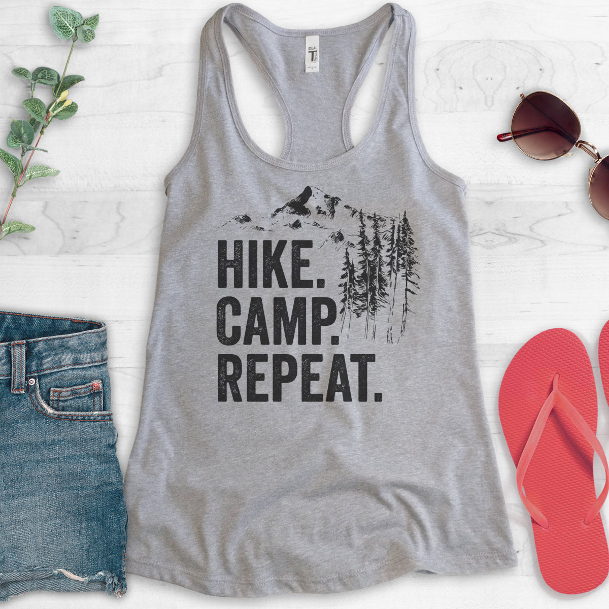 Hike Camp Repeat Tank Top