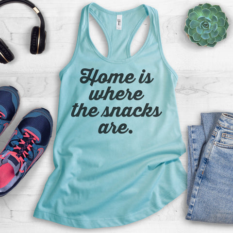 Home Is Where The Snacks Are Tank Top