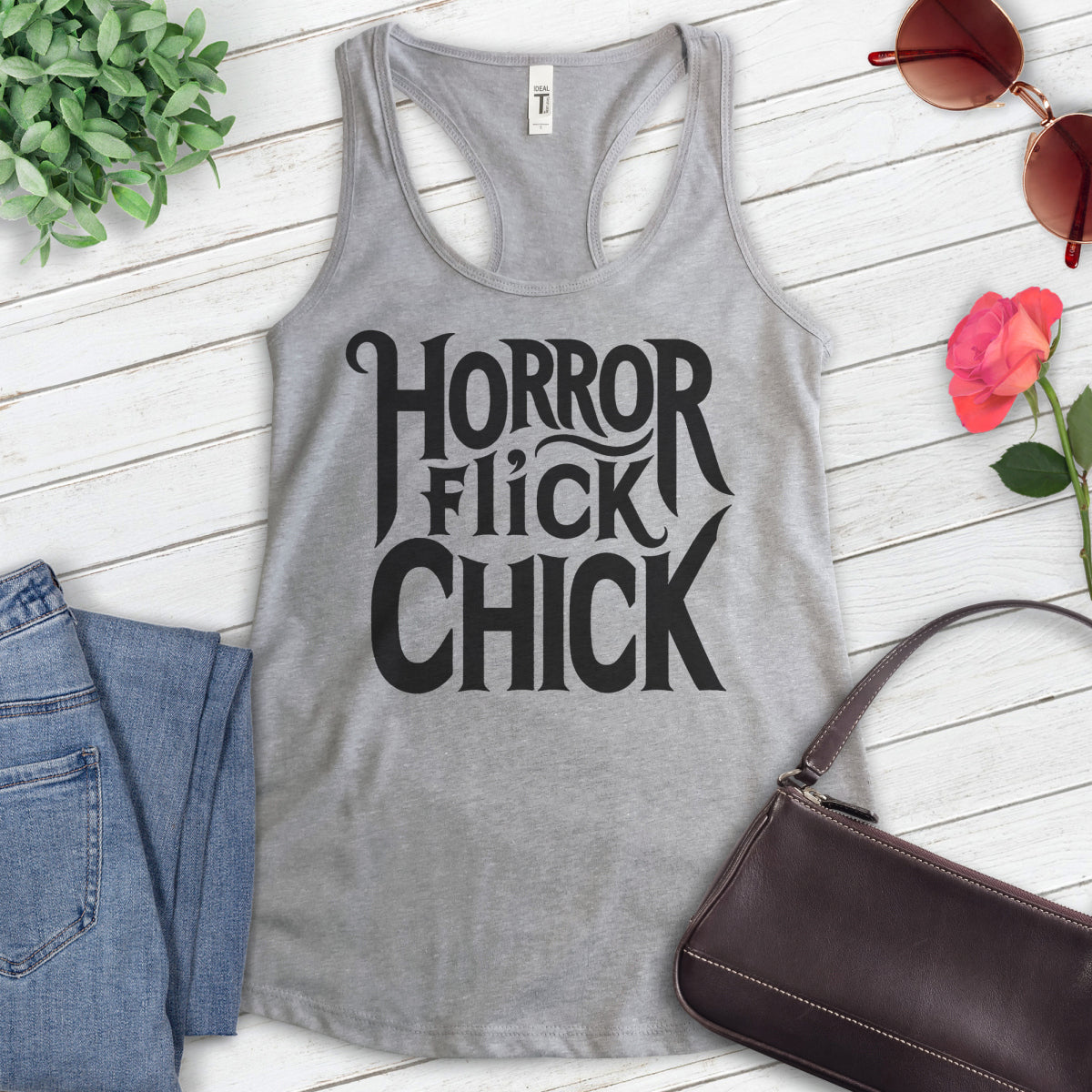 Horror Flick Chick Tank Top