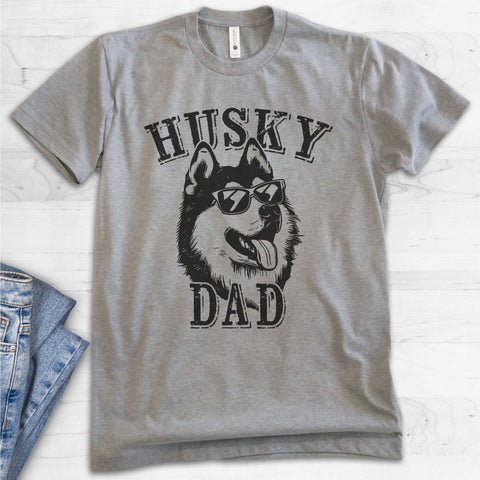 Husky Dad T-shirt