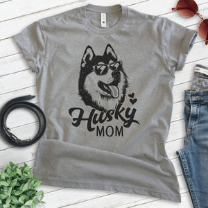 Husky Mom T-shirt