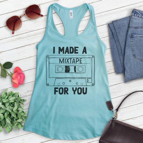 I Made A Mixtape Tank Top