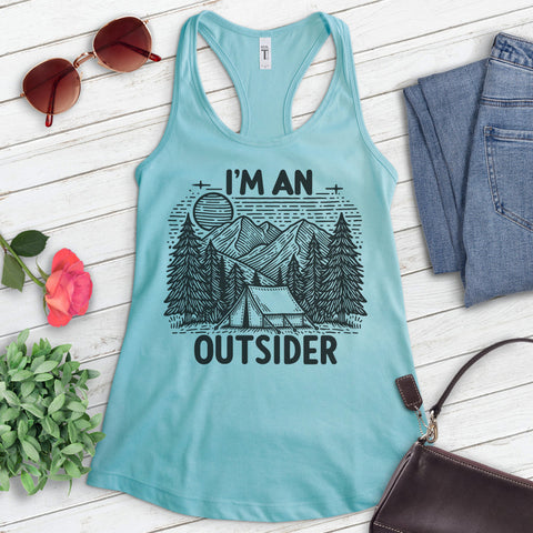 I'm An Outsider Tank Top