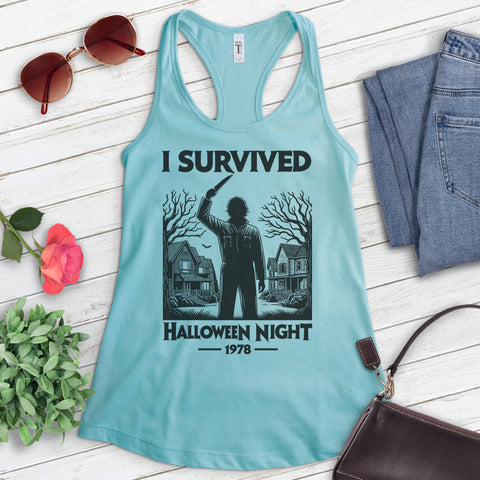 I Survived Halloween Night 1978 Tank Top
