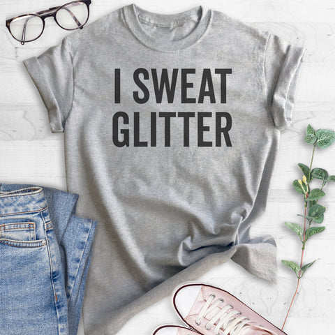 I Sweat Glitter T-shirt