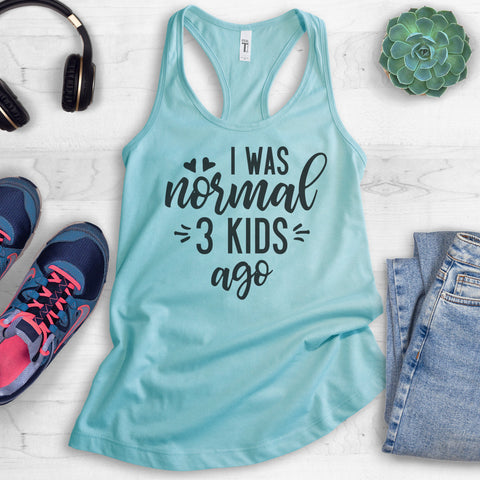 I Was Normal 3 Kids Ago Tank Top