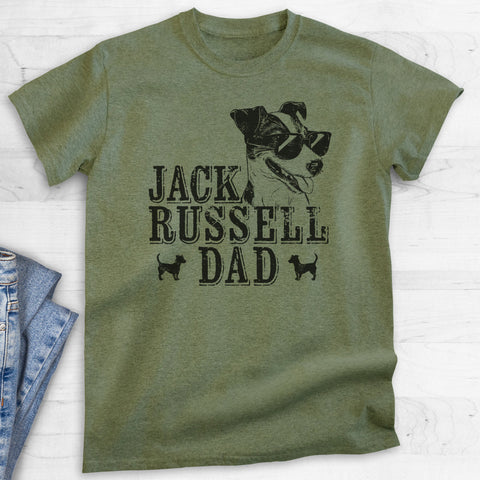 Jack Russell Dad T-shirt