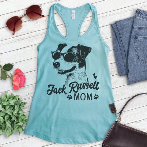 Jack Russell Mom Tank Top