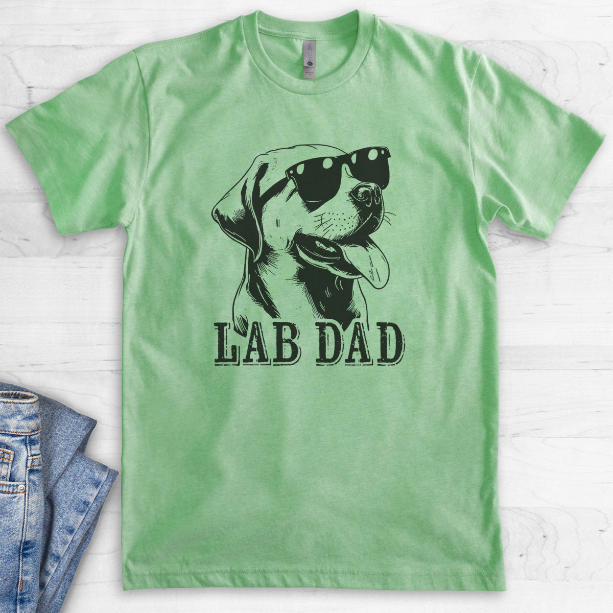 Lab Dad T-shirt | Design by Evertree Clothing
