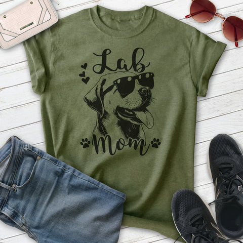 Lab Mom T-shirt
