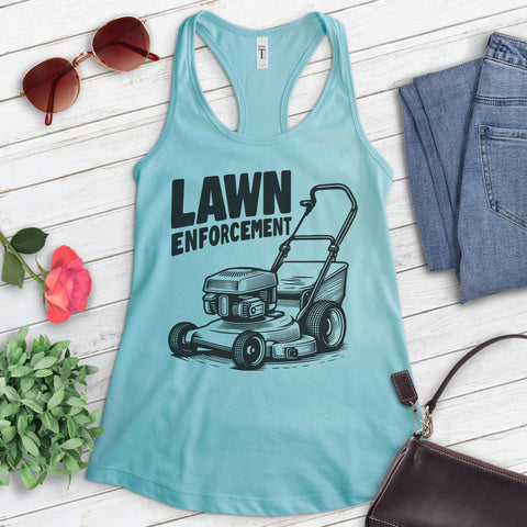 Lawn Enforcement Tank Top
