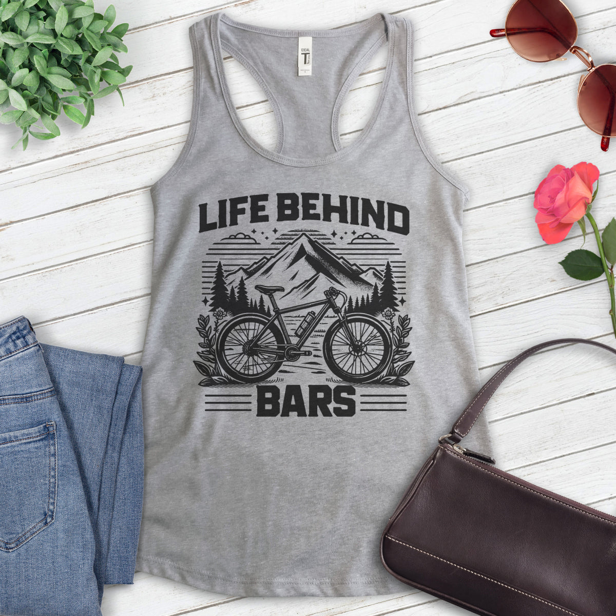 Life Behind Bars Bike Tank Top