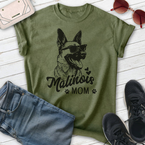 Malinois Mom T-shirt