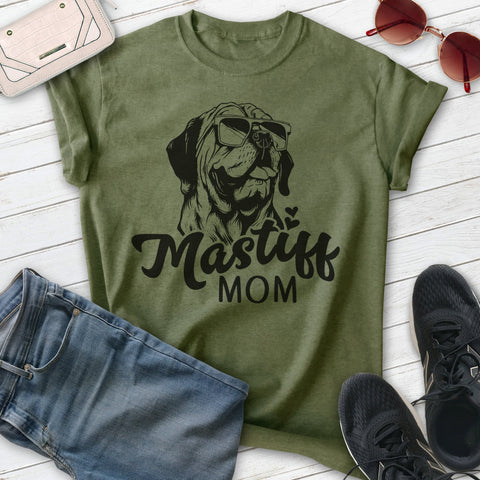 Mastiff Mom T-shirt
