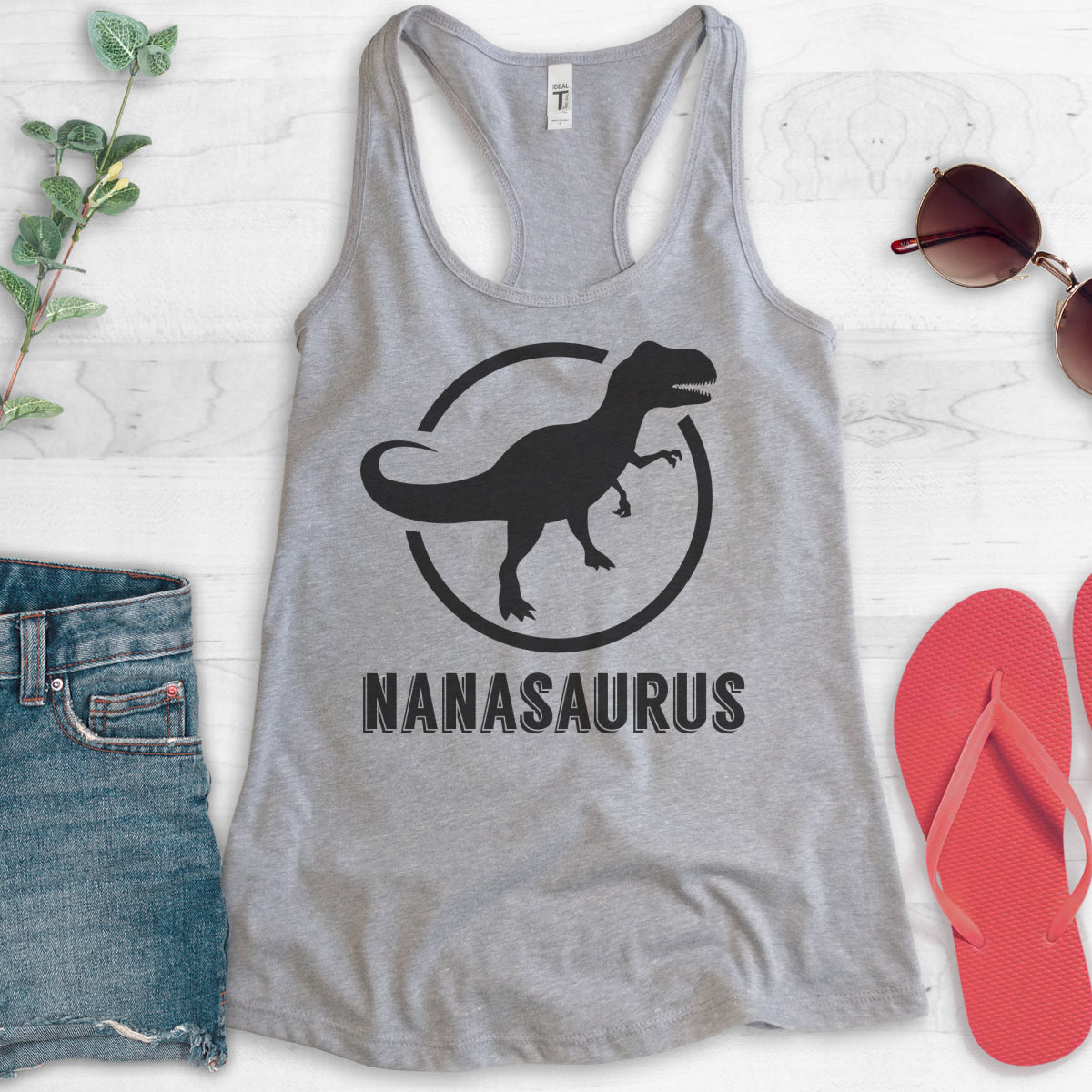 Nanasaurus Tank Top