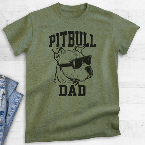 Pitbull Dad T-shirt