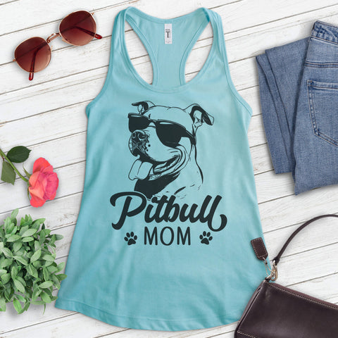 Pitbull Mom Tank Top