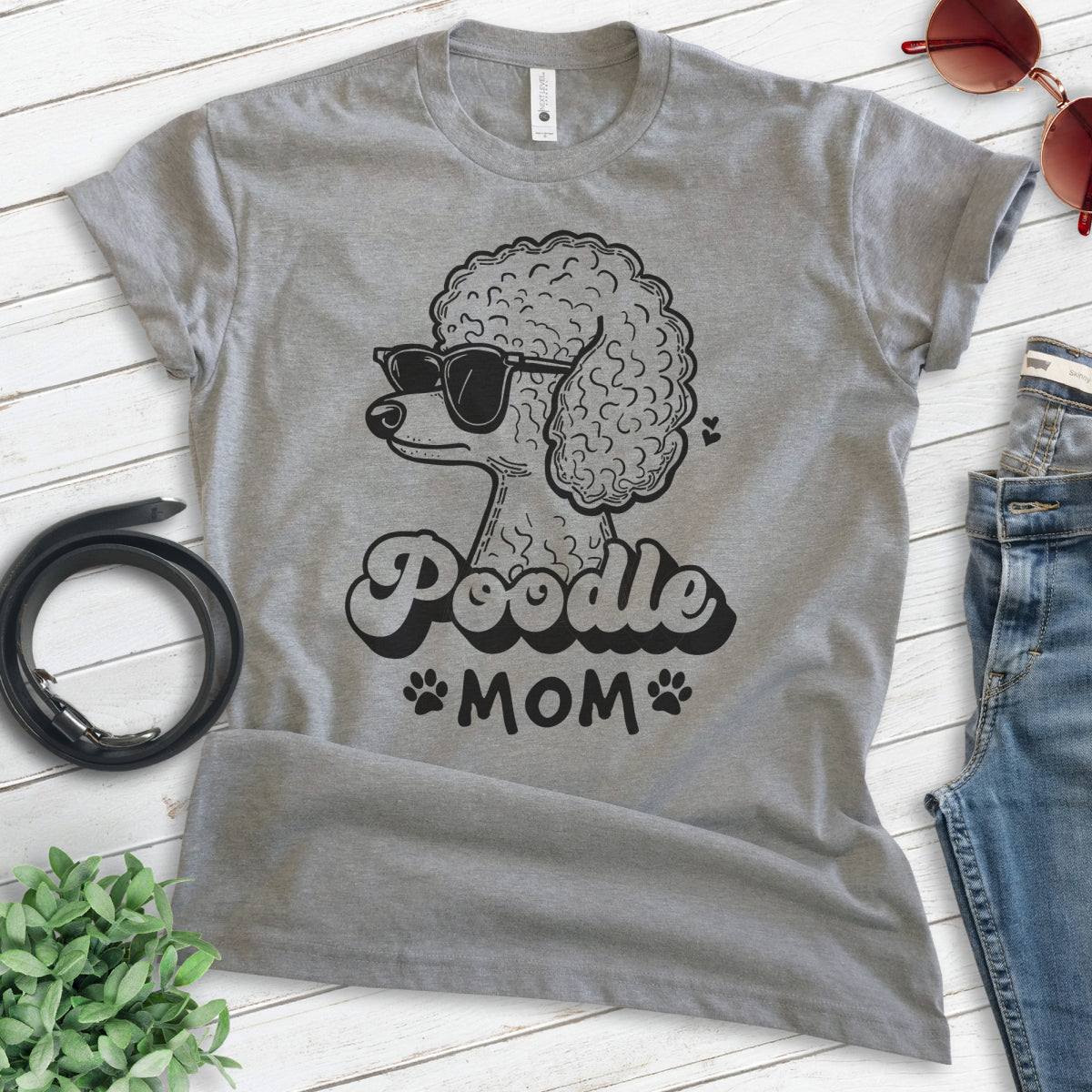 Poodle Mom T-shirt