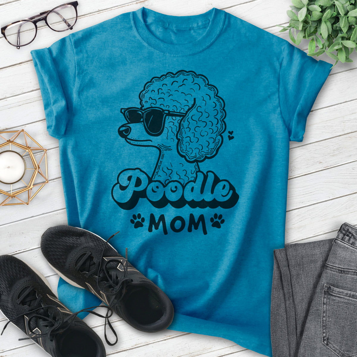 Mother of poodles t shirt best sale