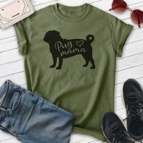 Pug Mama T-shirt