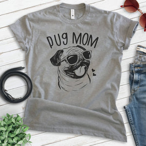 Pug Mom T-shirt