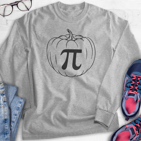 Pumpkin Pi Hoodie, Sweatshirt, Long Sleeve T-shirt