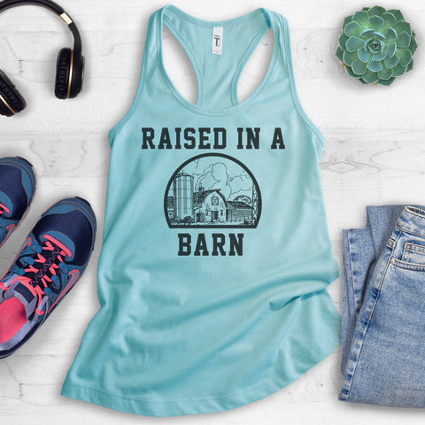 Raised In A Barn Tank Top