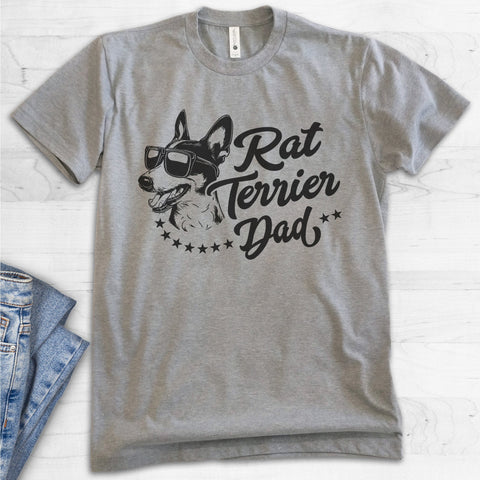 Rat Terrier Dad T-shirt