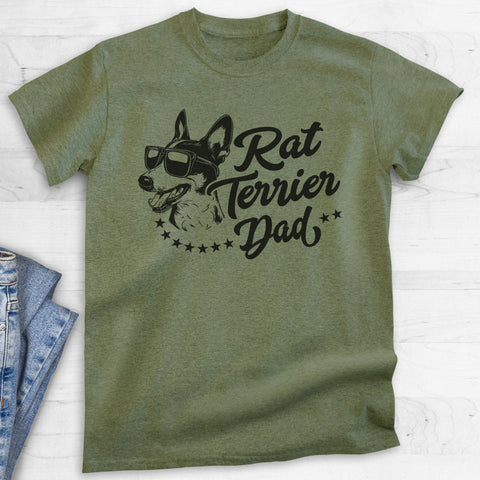 Rat Terrier Dad T-shirt