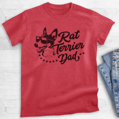 Rat Terrier Dad T-shirt