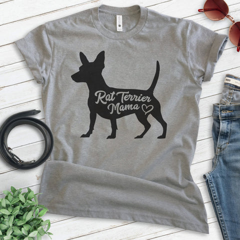 Rat Terrier Mama T-shirt