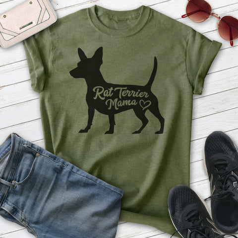 Rat Terrier Mama T-shirt