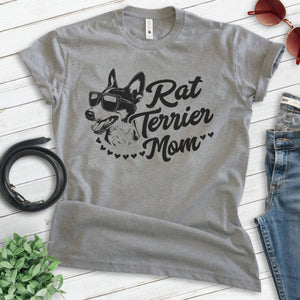 Rat Terrier Mom T-shirt