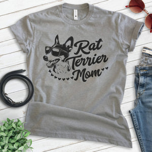 Rat Terrier Mom T-shirt