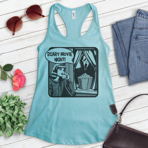 Scary Movie Night Tank Top