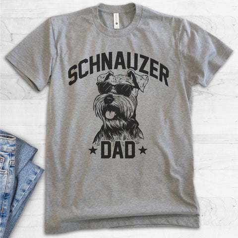 Schnauzer Dad T-shirt