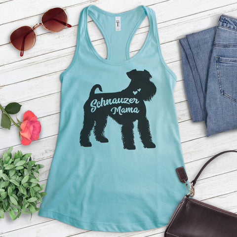 Schnauzer Mama Tank Top