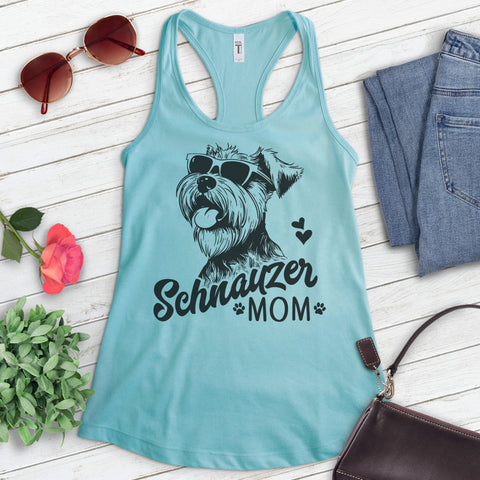 Schnauzer Mom Tank Top
