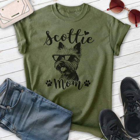 Scottie Mom T-shirt