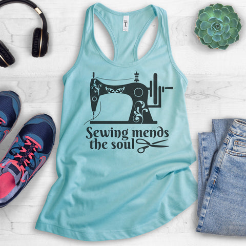Sewing Mends The Soul Tank Top