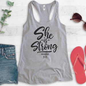 She Is Strong Tank Top