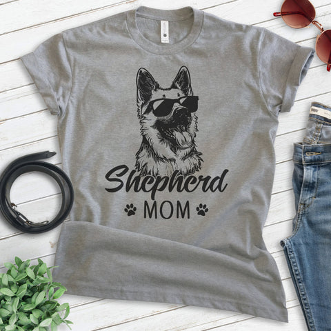 Shepherd Mom T-shirt