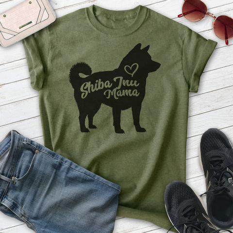 Shiba Inu Mama T-shirt