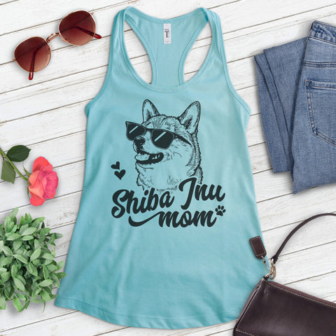 Shiba Inu Mom Tank Top