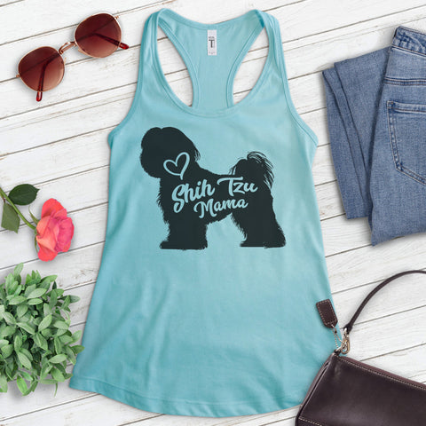Shih Tzu Mama Tank Top