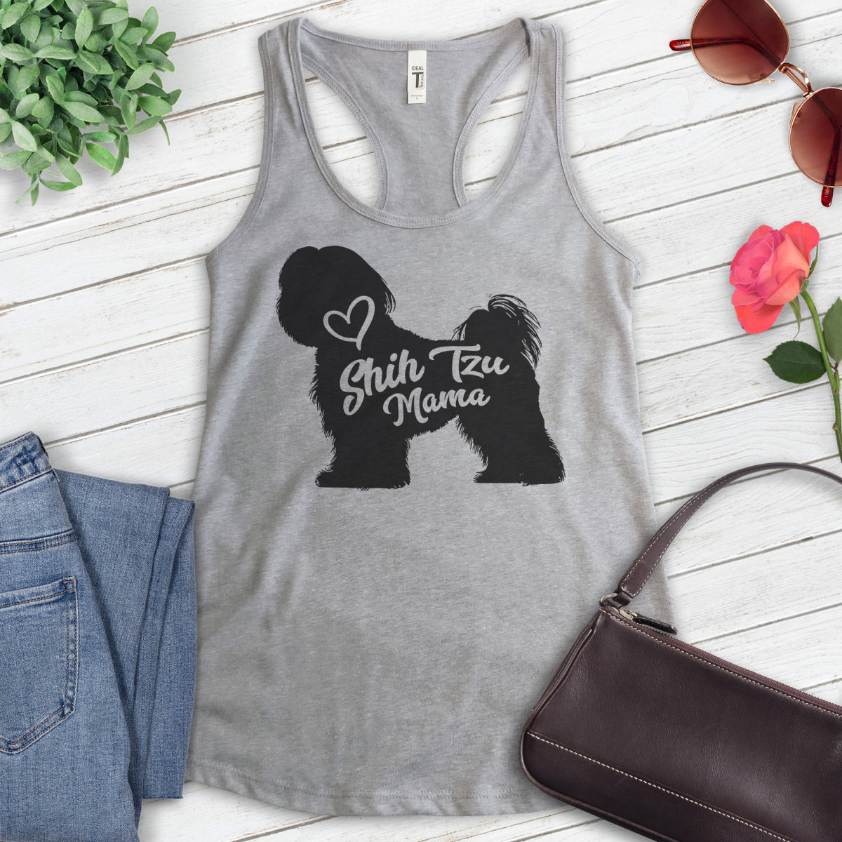 Shih Tzu Mama Tank Top