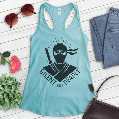 Silent But Deadly Ninja Tank Top